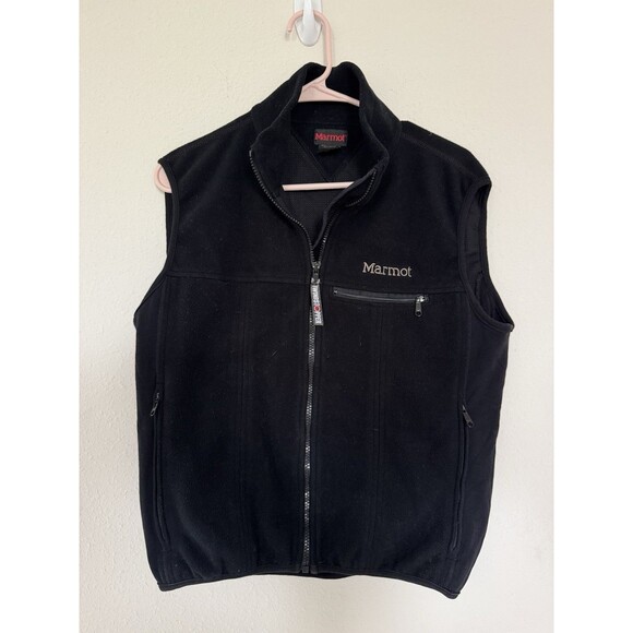 Marmot Windstopper Fleece Vest Women's Small Full Zip Outdoor Camping Layering - Picture 1 of 5